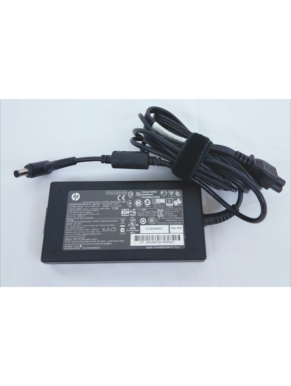 HP HSTNN-LA25 730982-001 AC/DC Adapter In 100-240V Out 19.5VDC 6.15A TESTED